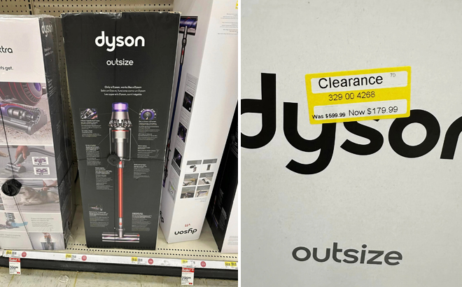 Dyson Outsize Vacuum and Price Tag