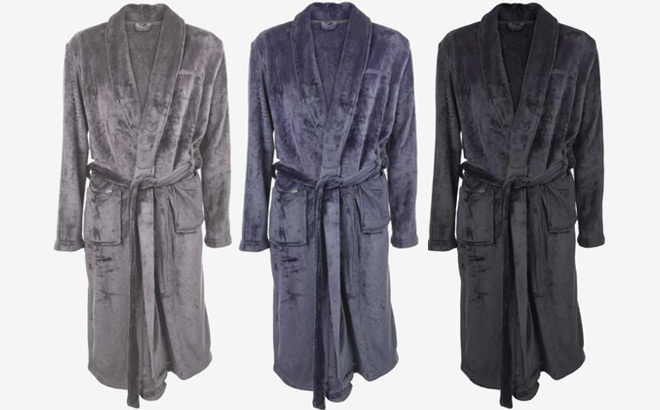 Eddie Bauer Mens Plush Robe