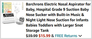 Electric Baby Nasal Aspirator Screenshot