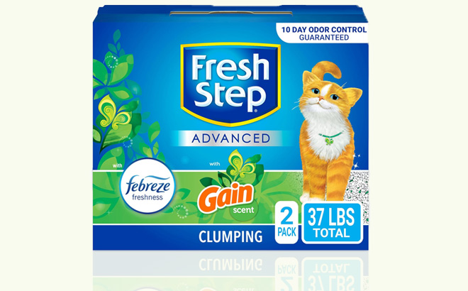 Fresh Step Clumping Cat Litter With Febreze