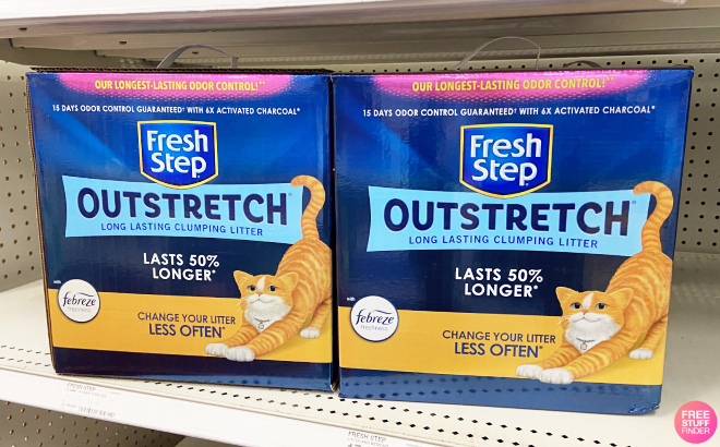 Fresh Step Outstretch Clumping Cat Litter
