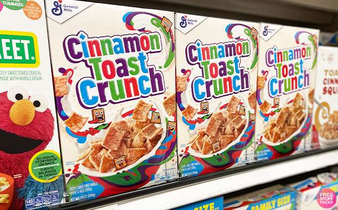 General Mills Original Cinnamon Toast Crunch Breakfast Cereal