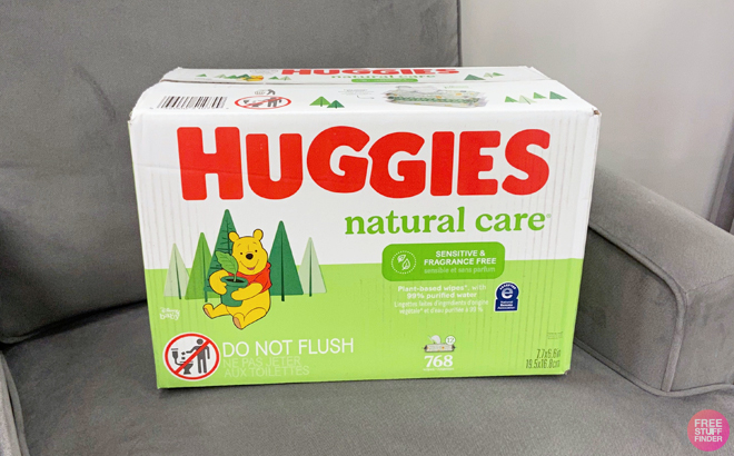 Huggies Natural Care Sensitive Baby Wipes 768 Count