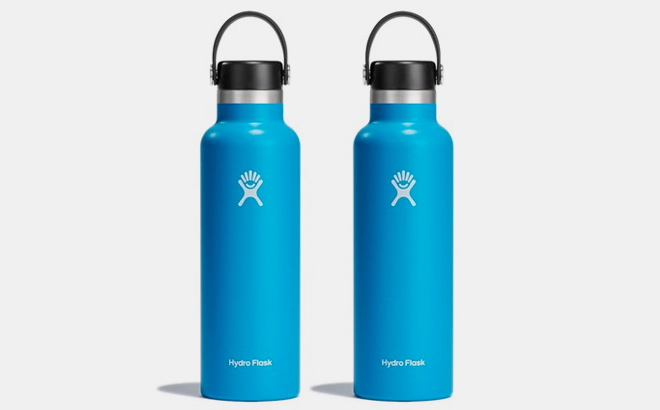 Hydro Flask 21 oz Standard Mouth Water Bottle 2 Pack