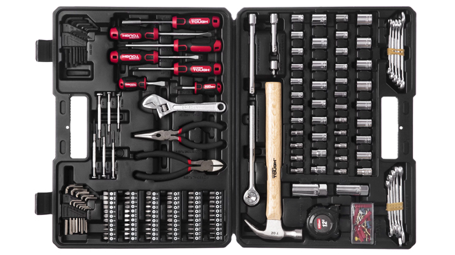 Hyper Tough 215 Piece Home Tool Set