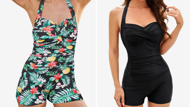 Kate Kasin Womens One Piece Swimsuits