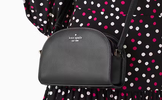 Kate Spade Perry Leather Dome Crossbody