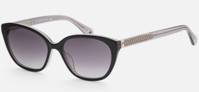 Kate Spade Womens 54 Mm Black Sunglasses Philippa