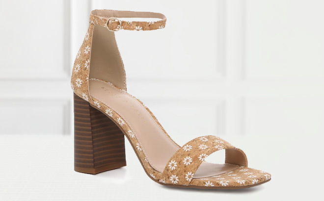 Kelly Katie Caital Sandal on the Table