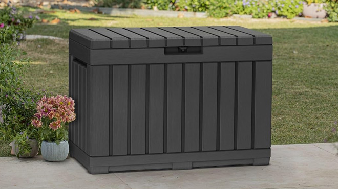 Keter Kentwood 50 Gallon Resin Deck Box