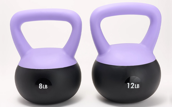 Kettlebells 8-lb & 12-lb Set