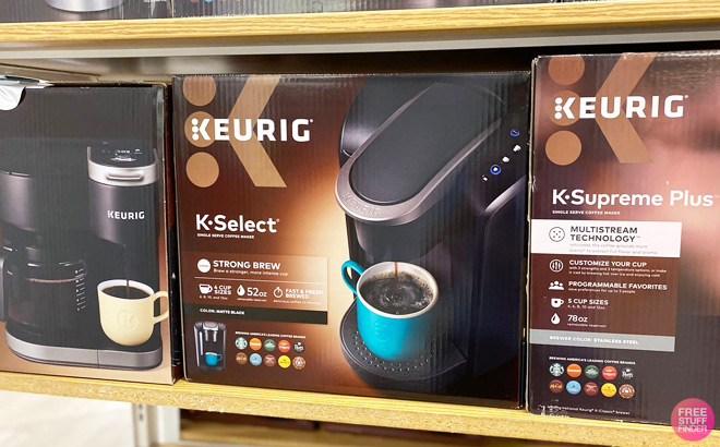 Keurig K Select on Store Shelf