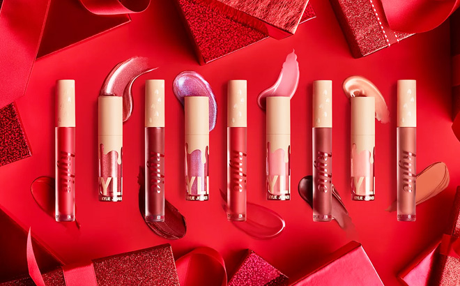 Kylie Cosmetics Holiday Collection Liquid Lipstick High Gloss Vault