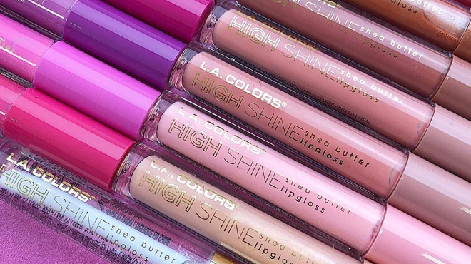 L A Colors Shea Butter Lip Gloss