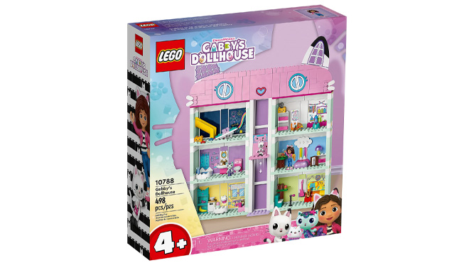 LEGO Gabbys Dollhouse 10788 Building Toy Set on White Background