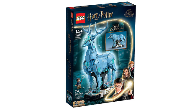 LEGO Harry Potter Expecto Patronum 76414 Building Set on White Background