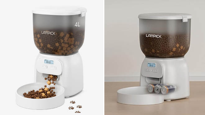 Lampick 4L Automatic Cat Feeder