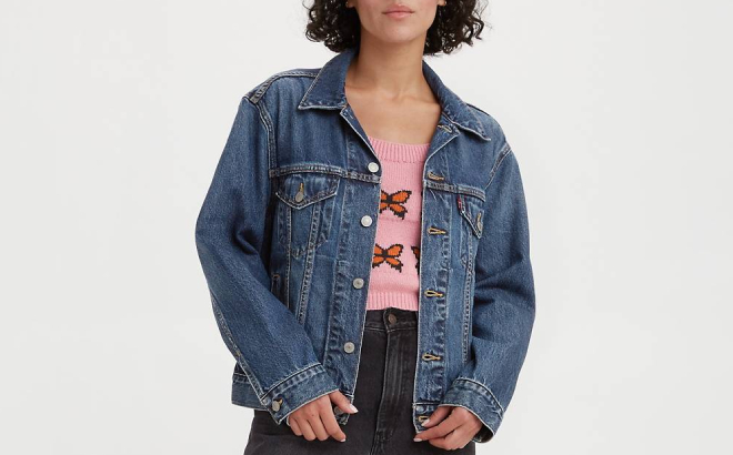 Levis Womens Ex Boyfriend Trucker Jacket