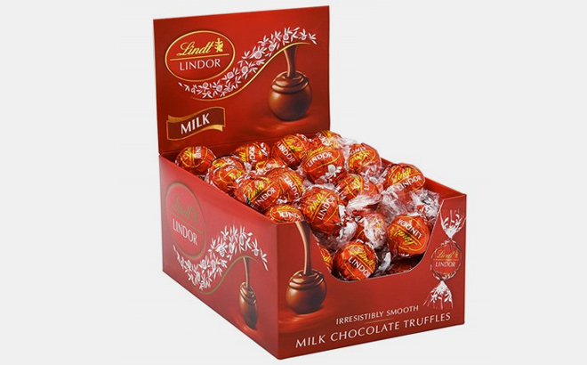 Lindt Milk Chocolate Candy Truffles 25 4 oz