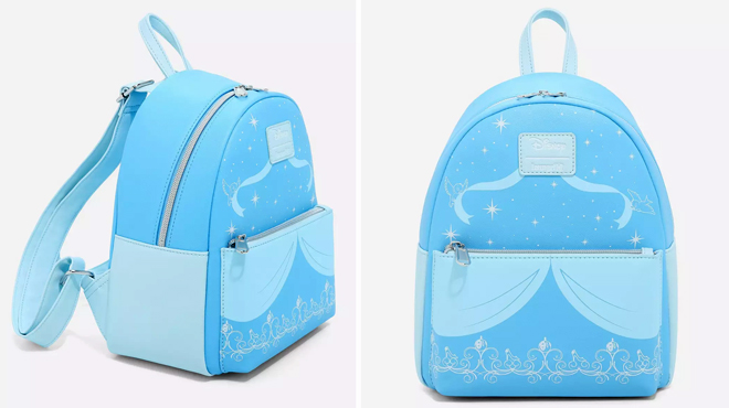 Loungefly Disney Cinderella Dress Filigree Mini Backpack