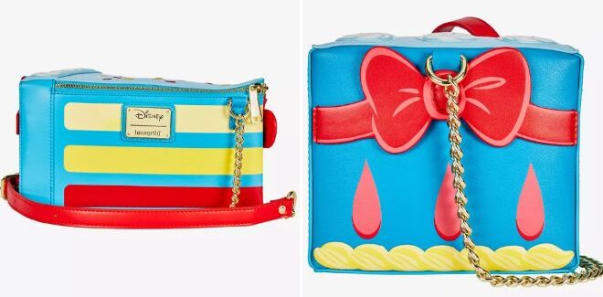 Loungefly Disney Snow White And The Seven Dwarfs Cake Figural Crossbody Bag