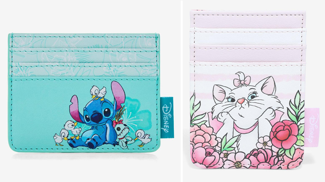 Loungefly Disney Stitch The Aristocats Marie Cardholders