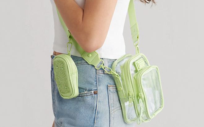 Madden Girl Clear Crossbody Bag