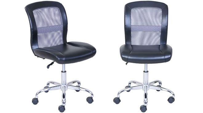 Mainstays Mid Back Vinyl Mesh Task Office Chair