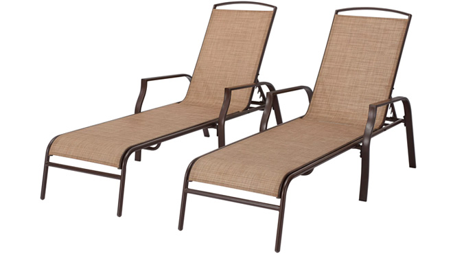 Mainstays Outdoor Chaise Lounge