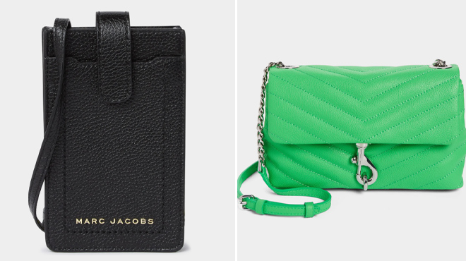 Marc Jacobs Phone Crossbody Bag and Rebecca Minkoff Edie Date Night Crossbody Bag