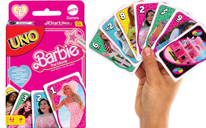 Mattel Games UNO Barbie The Movie Card Games