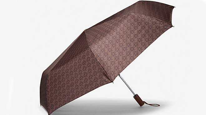 Michael Kors Signature Logo Umbrella