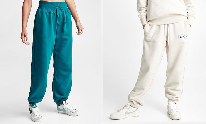 Models Wearing Nike Oversize Jogger Pants