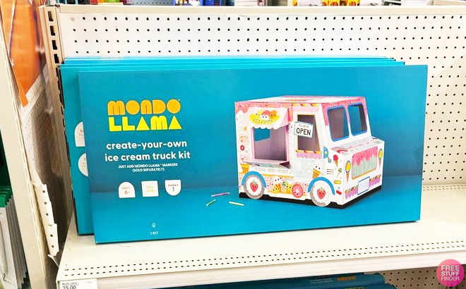 Mondo Llama Ice Cream Truck Art Kit