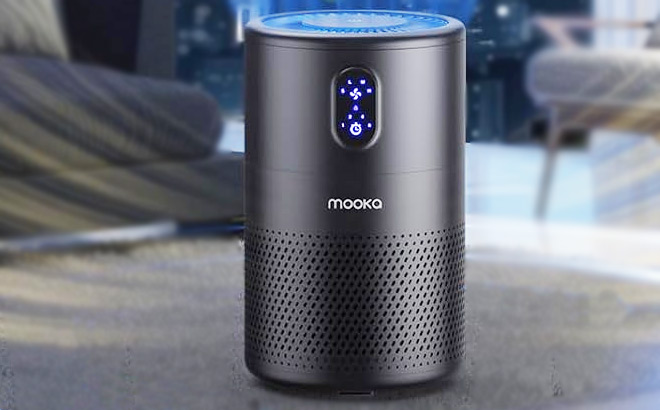 Mooka HEPA Air Purifier in Black Color