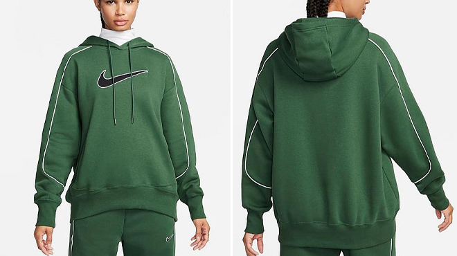 Nike Womens Street Boyfriend Pullover Hoodie