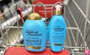 OGX Shampoo and Defining Cream in Cart at CVS