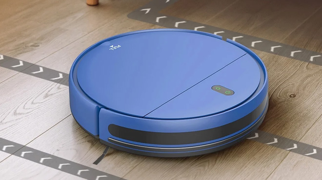 Onson Robot Vacuum Cleaner on a Floor