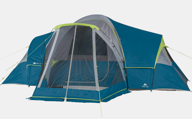 Ozark Trail 10 Person Modified Dome Tent with Screen Porch