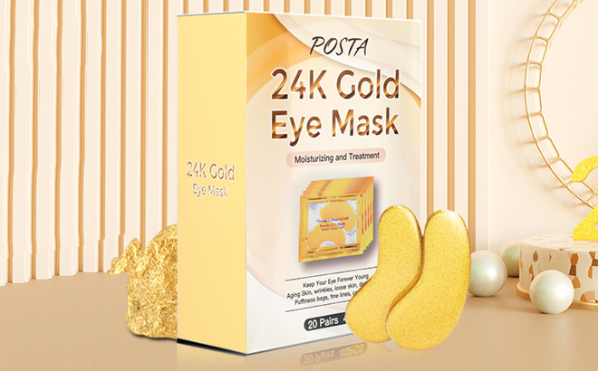 POSTA 24K Gold Eye Mask