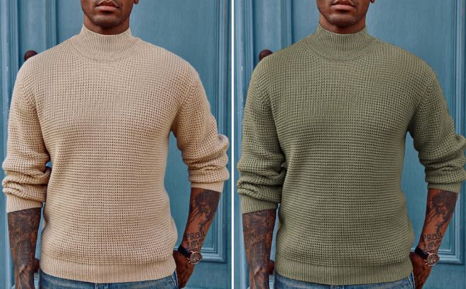 Pj Paul Jones Mens Pullover Sweaters