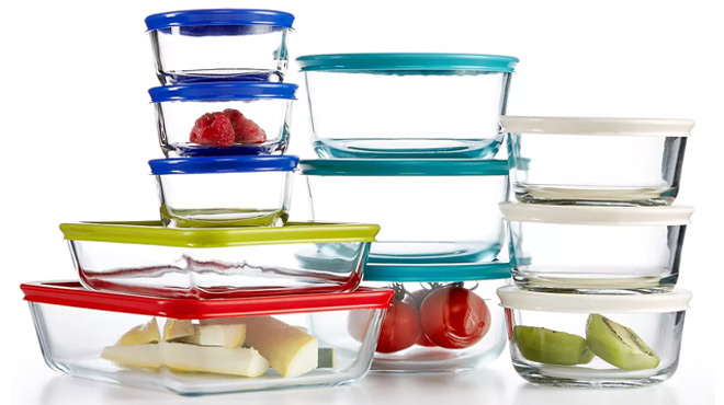 Anchor Hocking 20-Piece Food Storage Set $21.99 at Macy’s | Free Stuff ...