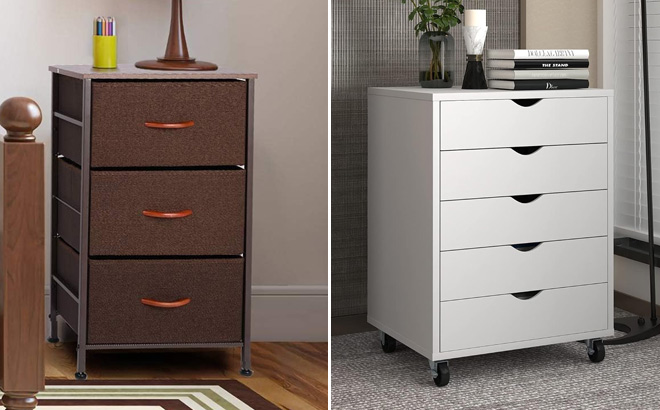 ROMOON 3 Drawer Dresser