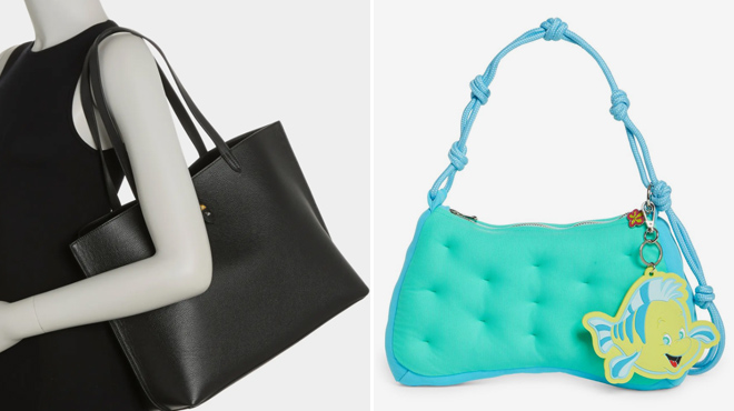 Rebecca Minkoff Studded Tote Bag and Marshall Columbia x Disney The Little Mermaid Shoulder Bag