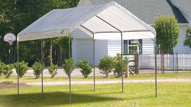 Rectangle White Party Canopy