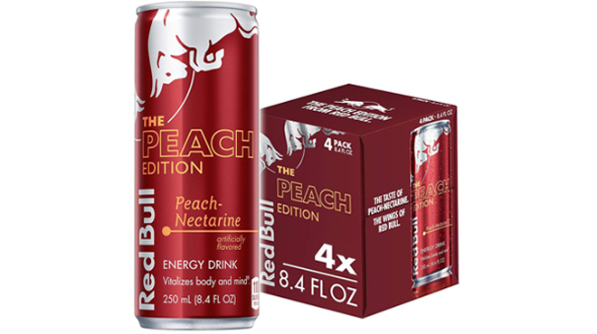 Red Bull Peach Nectarine Energy Drink