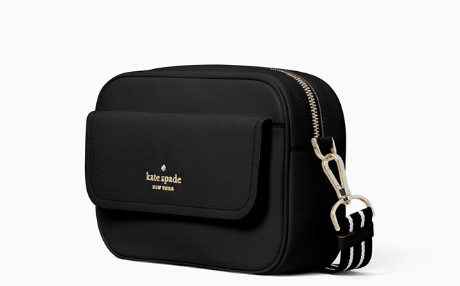 Rosie Pebbled Leather Flap Camera Bag