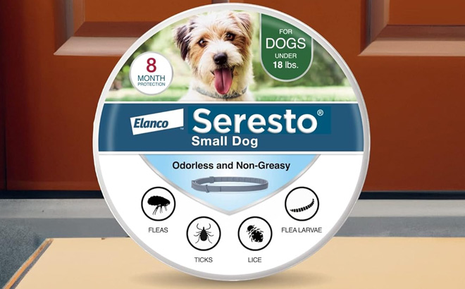 Seresto Small Dog Vet Recommended Flea Tick Treatment Prevention Collar