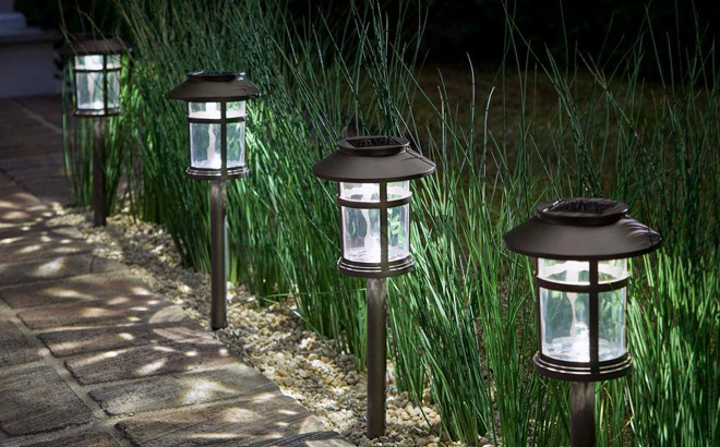 Solar Path Lights 4 Pack