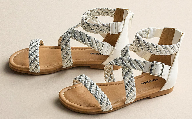 Sonoma Goods For Life Nolee Girls Gladiator Sandals